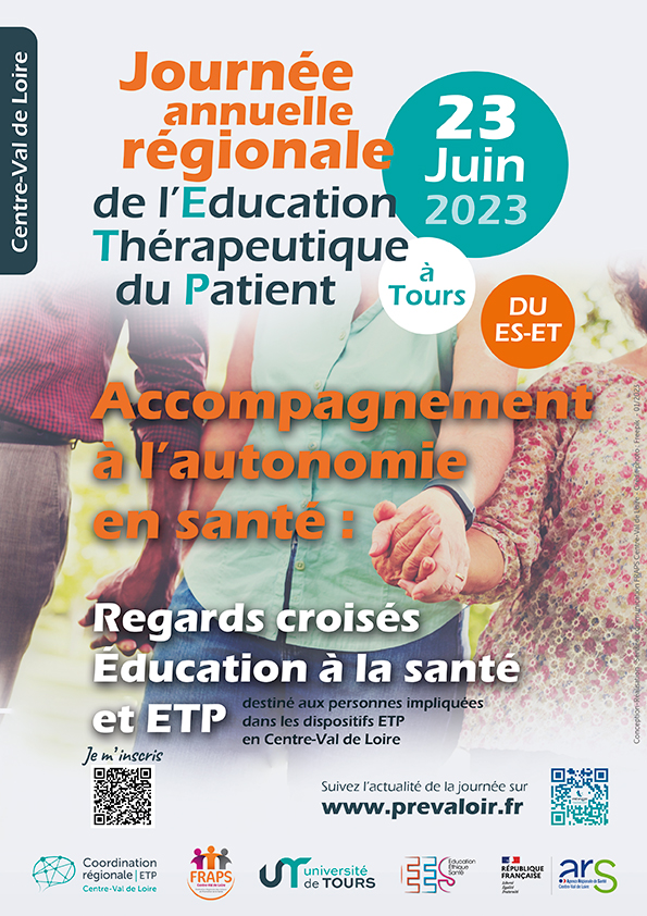 affiche Journée régionale ETP 2023